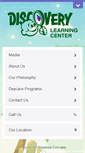 Mobile Screenshot of discoverylearningcenter.com